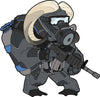 Patch FROGMAN OX TF - 2215 | Echipament tactic WARGEAR