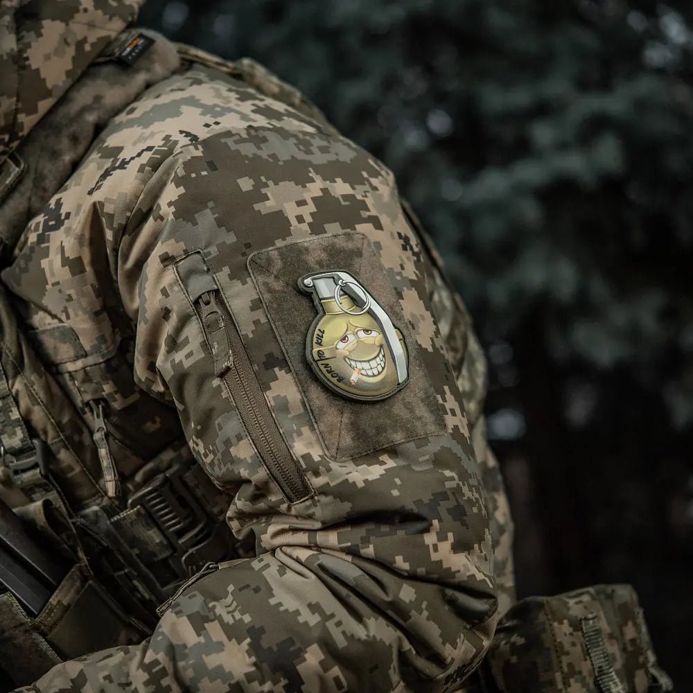 Patch Grenada M67 velcro PVC M - TAC | Echipament tactic WARGEAR