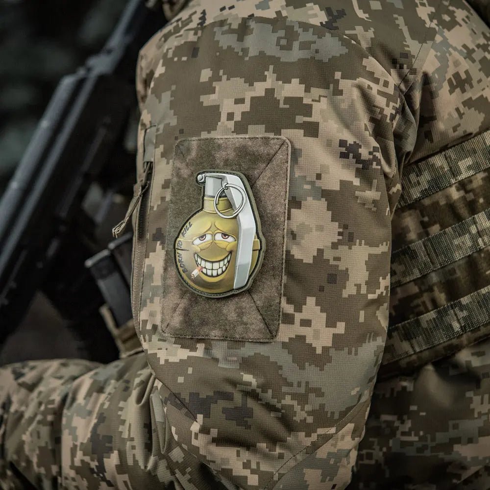 Patch Grenada M67 velcro PVC M - TAC | Echipament tactic WARGEAR