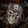 Patch Helmet Skull 3D velcro M - TAC | Echipament tactic WARGEAR