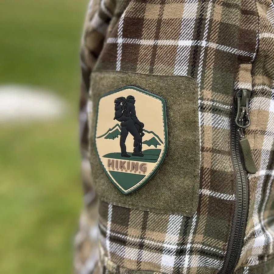 Patch Hiking Adventure 3d PVC | Echipament tactic WARGEAR