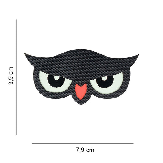 Patch Laser Cut Ochi de bufnita fosforescent | WARGEAR RO