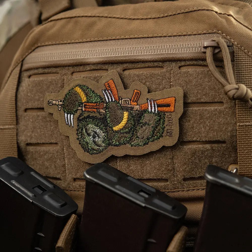 Patch Lenes tactic brodat M - TAC | Echipament tactic WARGEAR