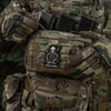 Patch M - TAC Dead Inside PVC velcro | Echipament tactic WARGEAR