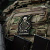 Patch M - TAC Dead Inside PVC velcro | Echipament tactic WARGEAR
