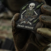 Patch M - TAC Dead Inside PVC velcro | Echipament tactic WARGEAR