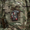 Patch M - Tac Grim Reaper Time PVC 3D | Echipament tactic WARGEAR