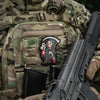 Patch M - Tac Grim Reaper Time PVC 3D | Echipament tactic WARGEAR