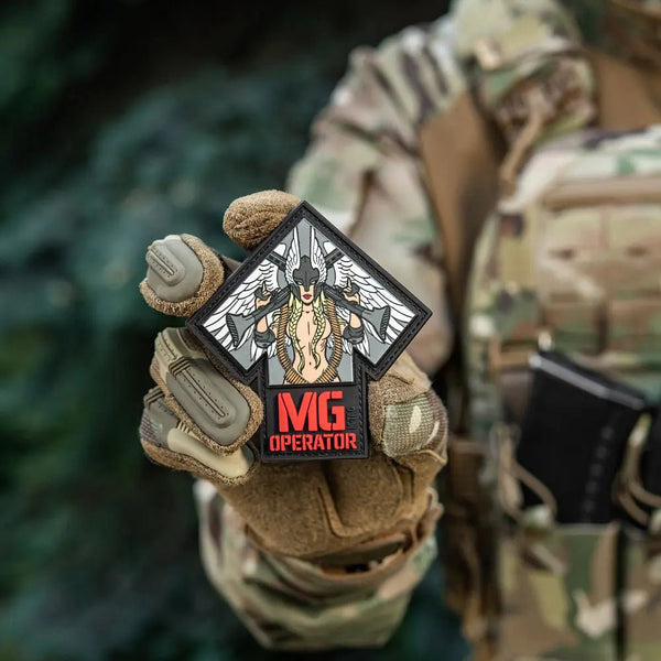 Patch M - TAC MG Operator PVC | Echipament tactic WARGEAR