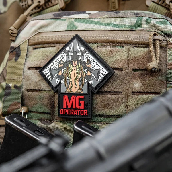 Patch M - TAC MG Operator PVC | Echipament tactic WARGEAR