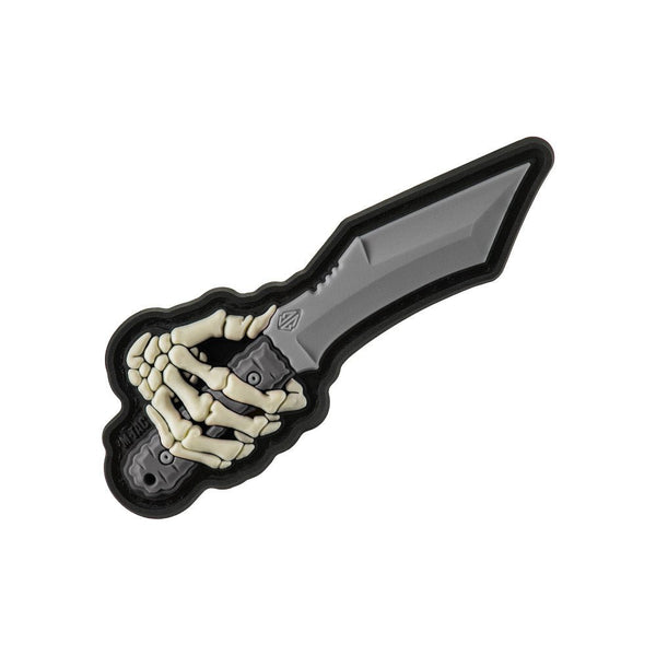 Patch M - TAC Skeleton Knife PVC | WARGEAR RO