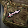 Patch M - TAC Skeleton Knife PVC | WARGEAR RO