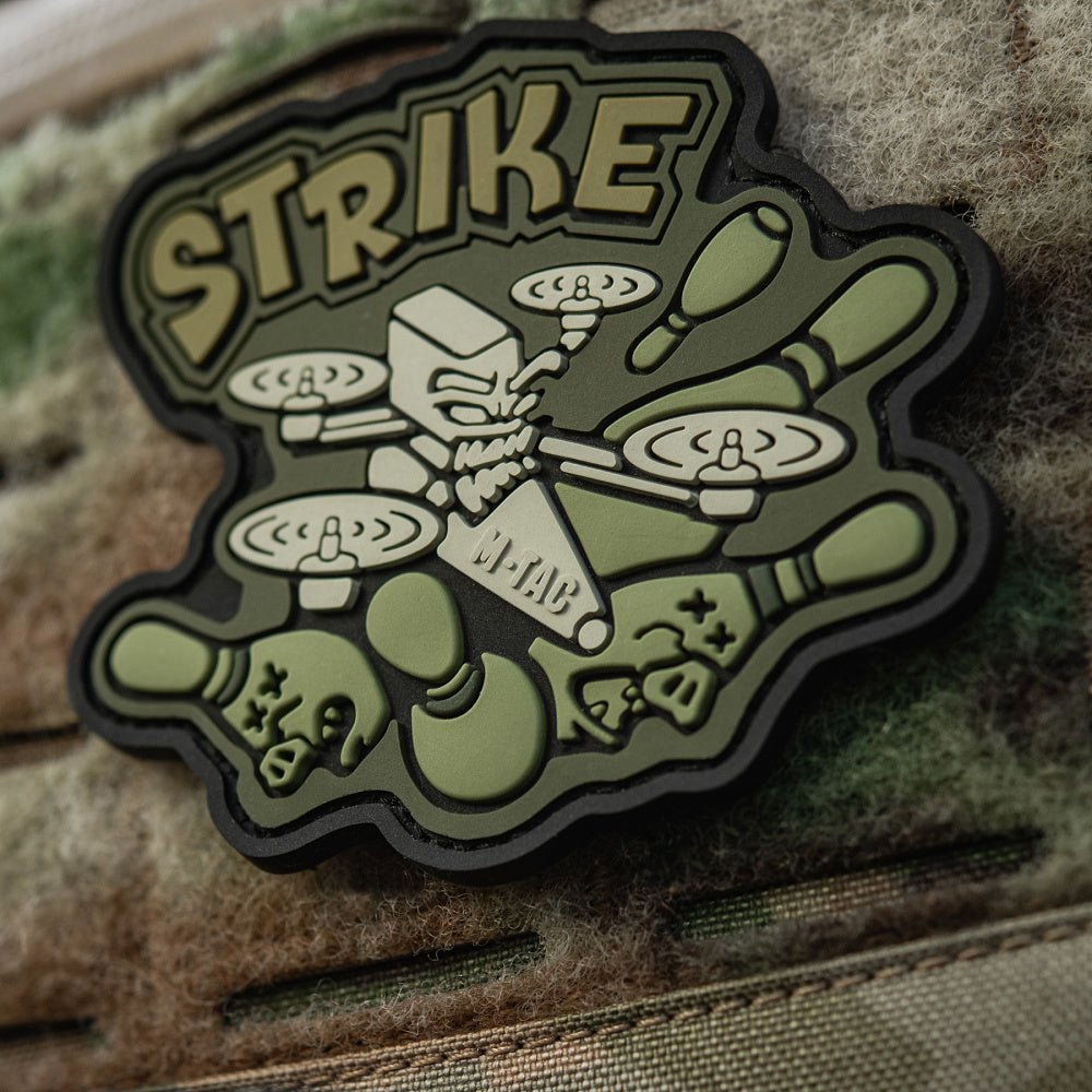 Patch M - TAC STRIKE PVC velcro | Echipament tactic WARGEAR
