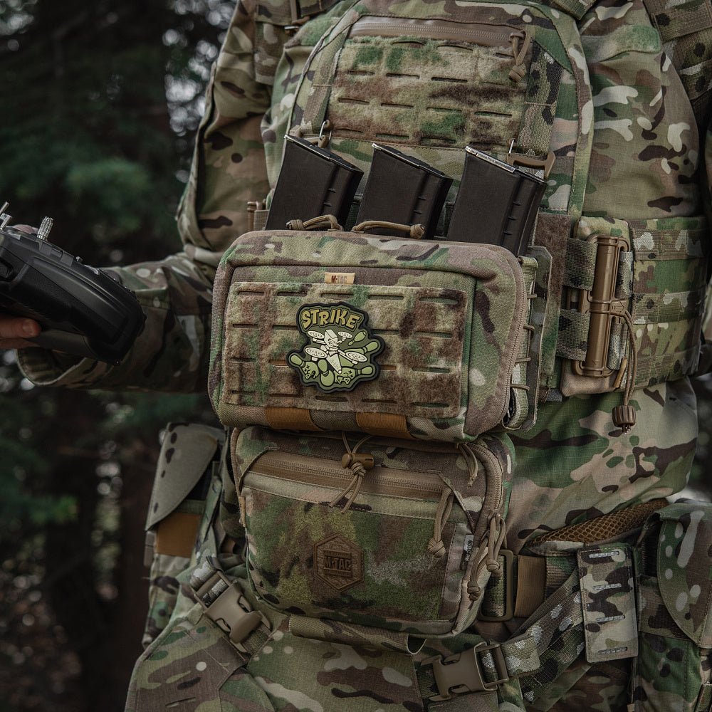 Patch M - TAC STRIKE PVC velcro | Echipament tactic WARGEAR