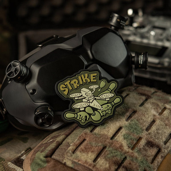 Patch M - TAC STRIKE PVC velcro | Echipament tactic WARGEAR