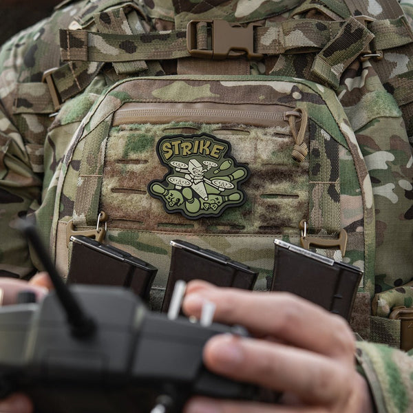 Patch M - TAC STRIKE PVC velcro | Echipament tactic WARGEAR