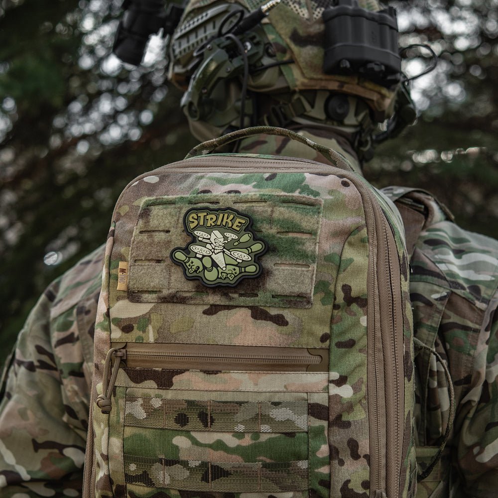 Patch M - TAC STRIKE PVC velcro | Echipament tactic WARGEAR