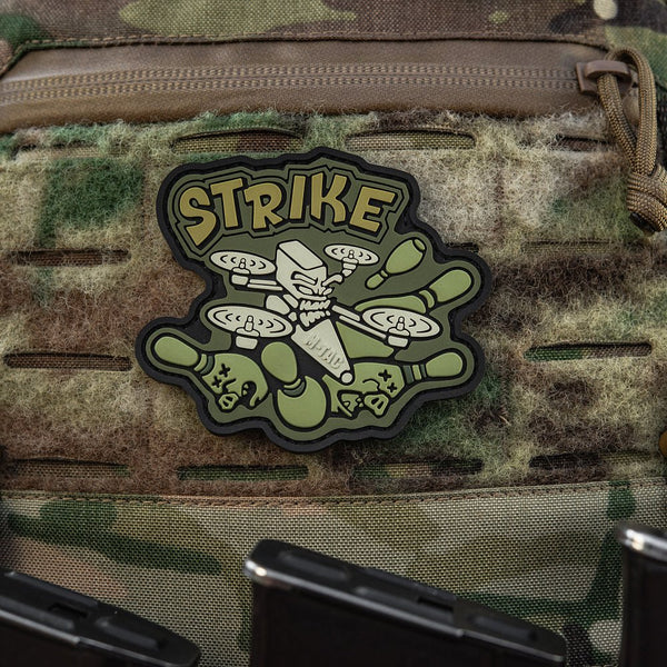 Patch M - TAC STRIKE PVC velcro | Echipament tactic WARGEAR