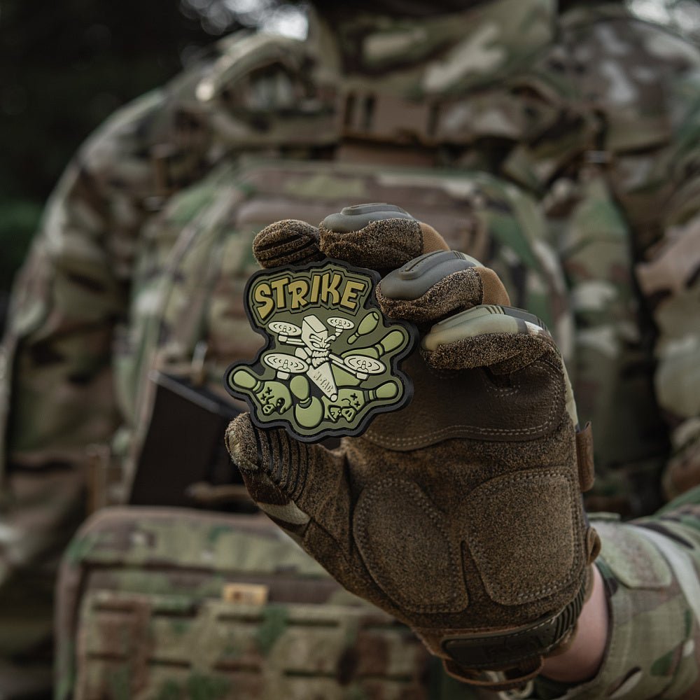 Patch M - TAC STRIKE PVC velcro | Echipament tactic WARGEAR