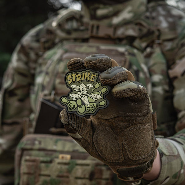 Patch M - TAC STRIKE PVC velcro | Echipament tactic WARGEAR