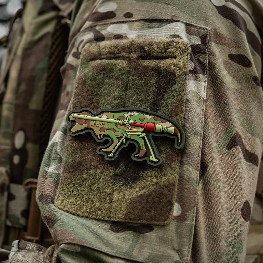 Patch M - TAC T - REX SPG - 9 velcro PVC | Echipament tactic WARGEAR