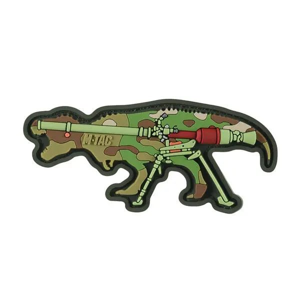 Patch M - TAC T - REX SPG - 9 velcro PVC | Echipament tactic WARGEAR