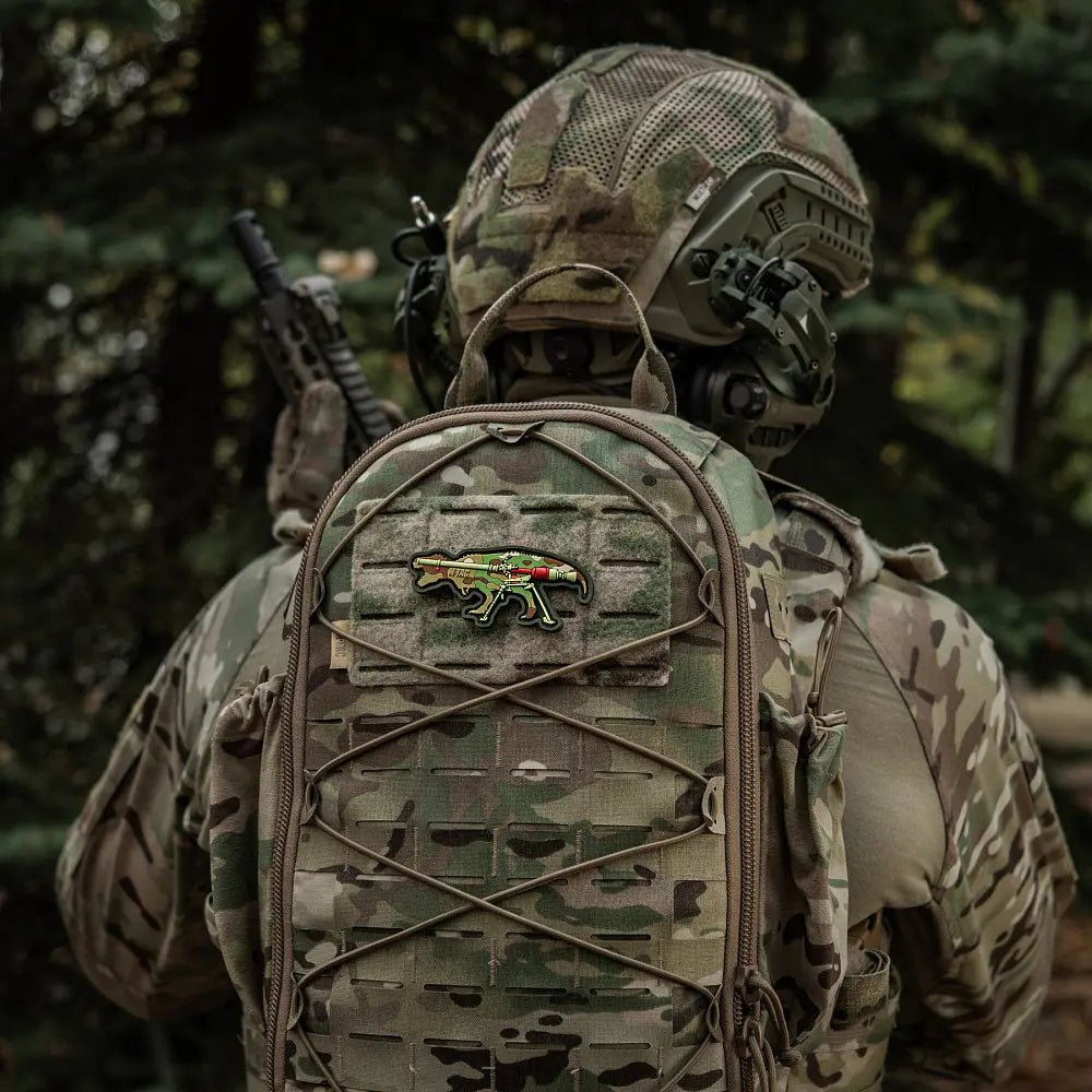 Patch M - TAC T - REX SPG - 9 velcro PVC | Echipament tactic WARGEAR