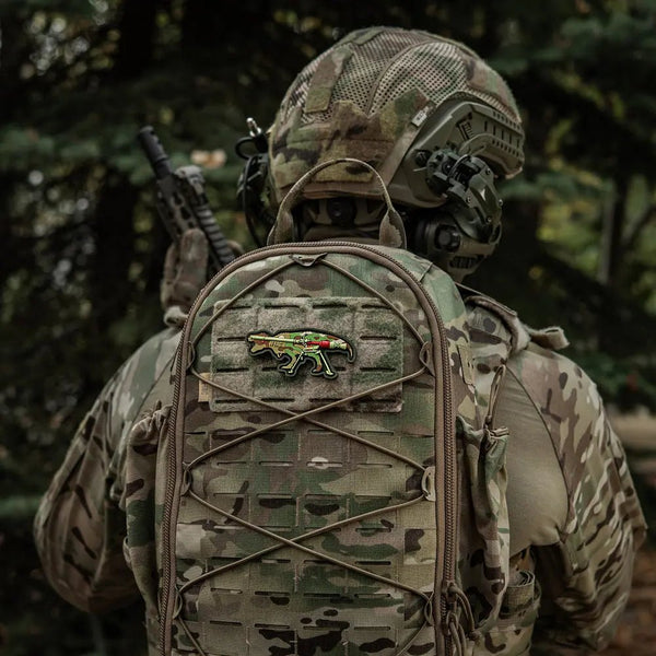 Patch M - TAC T - REX SPG - 9 velcro PVC | Echipament tactic WARGEAR