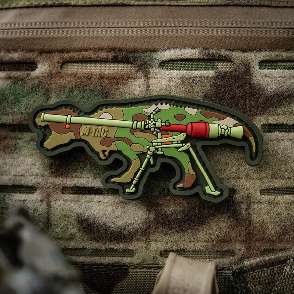 Patch M - TAC T - REX SPG - 9 velcro PVC | Echipament tactic WARGEAR
