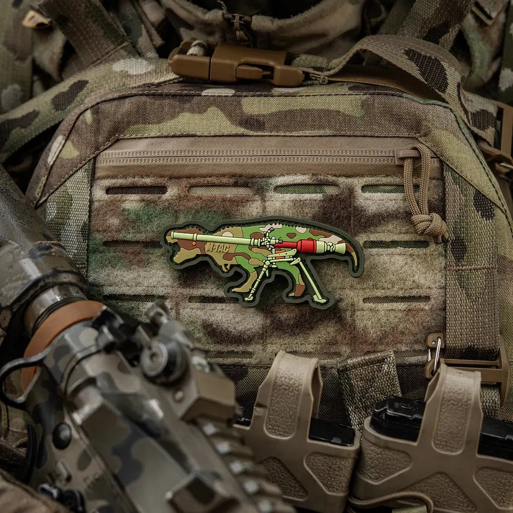 Patch M - TAC T - REX SPG - 9 velcro PVC | Echipament tactic WARGEAR