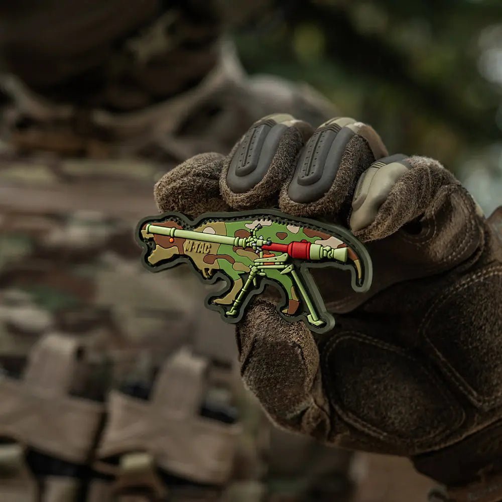 Patch M - TAC T - REX SPG - 9 velcro PVC | Echipament tactic WARGEAR