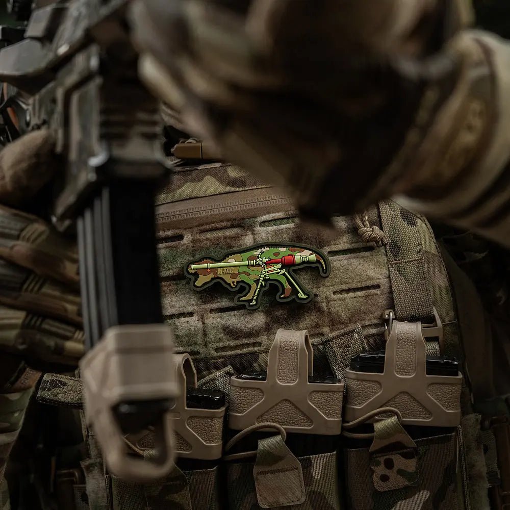 Patch M - TAC T - REX SPG - 9 velcro PVC | Echipament tactic WARGEAR