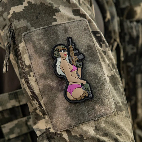 Patch M - TAC Tactical Girl Bikini | Echipament tactic WARGEAR