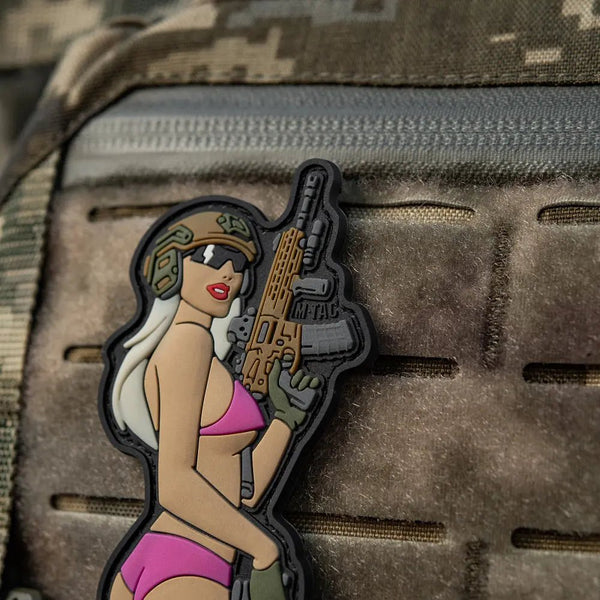 Patch M - TAC Tactical Girl Bikini | Echipament tactic WARGEAR