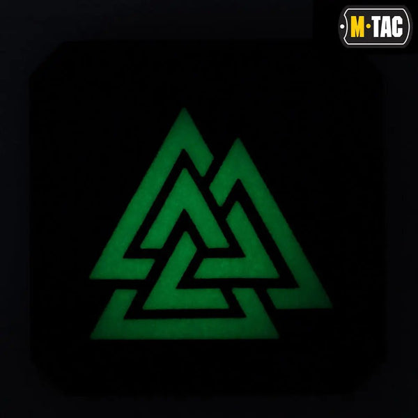 Patch M - TAC Valknut fosforescent | Echipament tactic WARGEAR