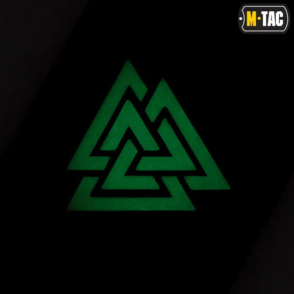 Patch M - TAC Valknut fosforescent | Echipament tactic WARGEAR