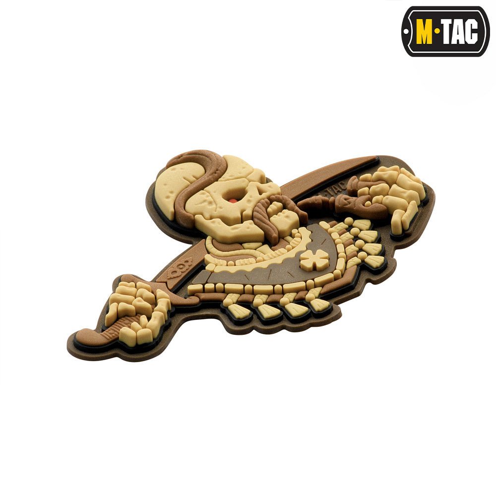 Patch M - TAC you only die once 3D PVC | Echipament tactic WARGEAR