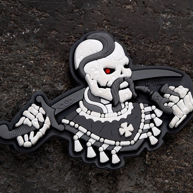 Patch M - TAC you only die once 3D PVC | Echipament tactic WARGEAR