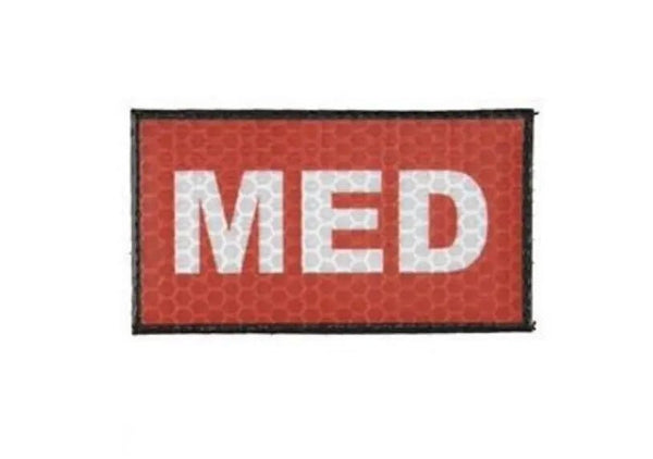 Patch MED IR velcro PVC | Echipament tactic WARGEAR