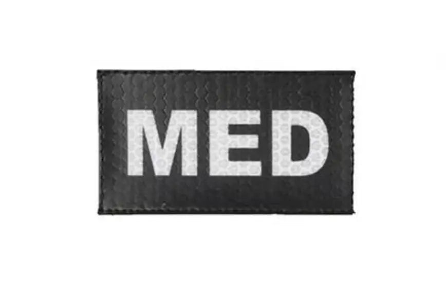 Patch MED IR velcro PVC | Echipament tactic WARGEAR
