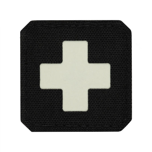 Patch Medic Cross Laser Cut M - TAC – Glow in the Dark | Echipament tactic WARGEAR