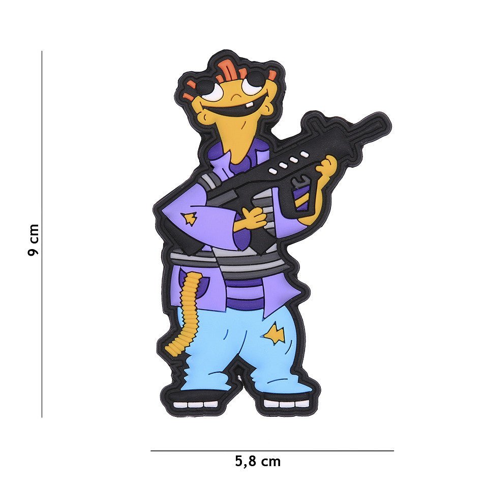 Patch Mr. Empty head 3d PVC 101INC | Echipament tactic WARGEAR