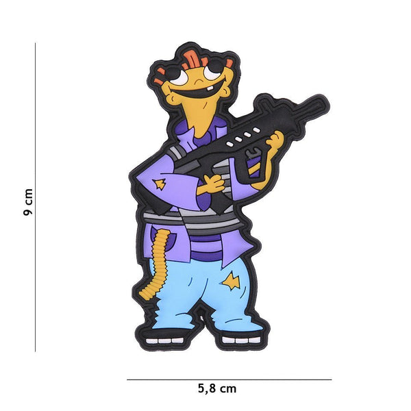 Patch Mr. Empty head 3d PVC 101INC | Echipament tactic WARGEAR