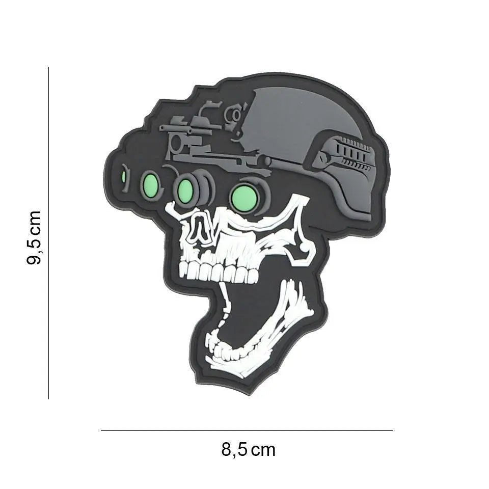Patch Night Vision Skull | Echipament tactic WARGEAR