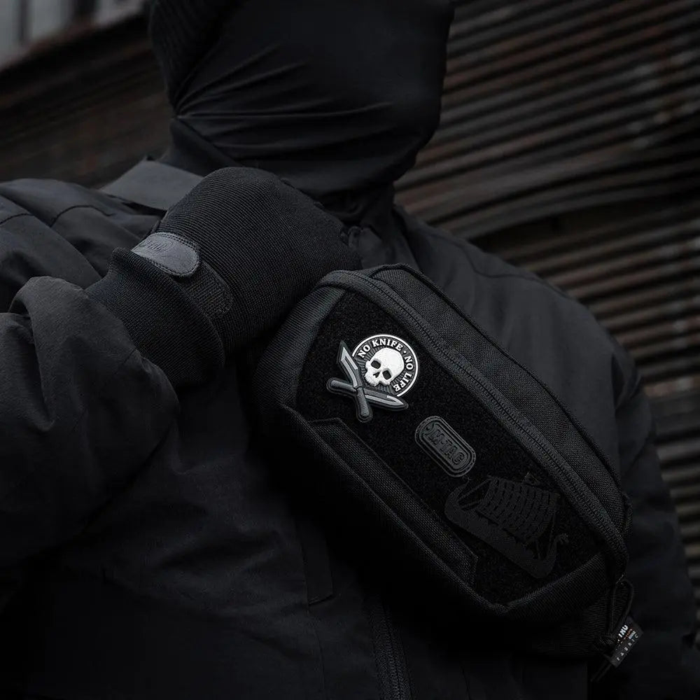 Patch No Knife No Life 3D PVC M - TAC | Echipament tactic WARGEAR