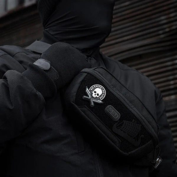 Patch No Knife No Life 3D PVC M - TAC | Echipament tactic WARGEAR