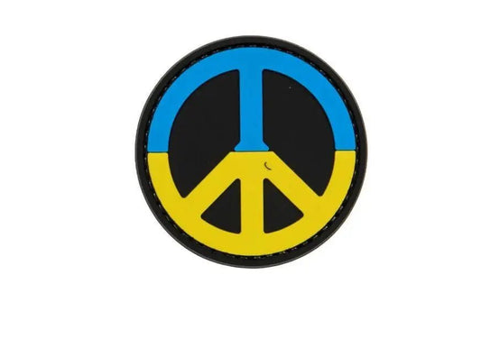 Patch Peace Ukraine velcro PVC | Echipament tactic WARGEAR