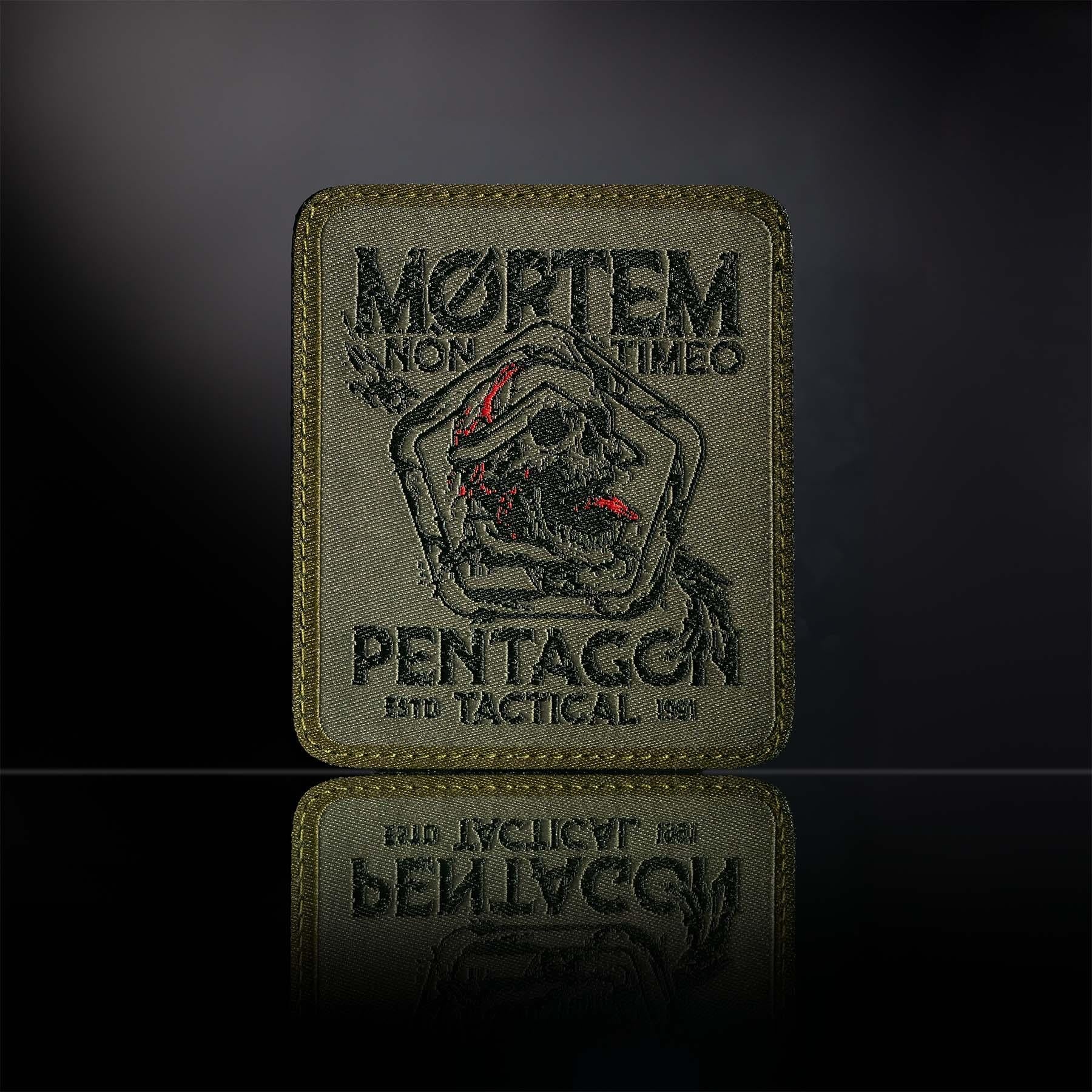 Patch Pentagon Mortem Non Timeo | WARGEAR RO