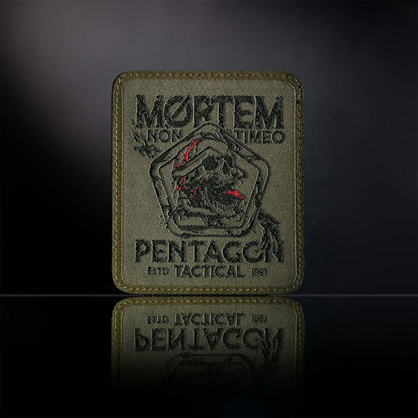 Patch Pentagon Mortem Non Timeo | WARGEAR RO