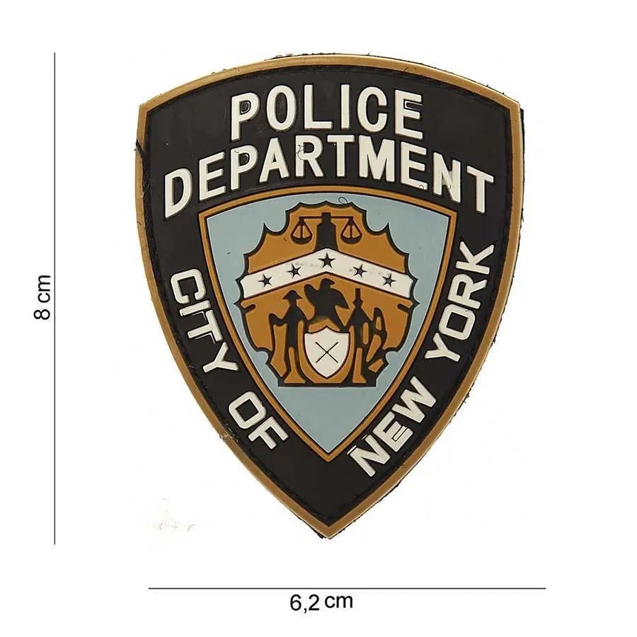 Patch Police Department PVC 3D | Echipament tactic WARGEAR